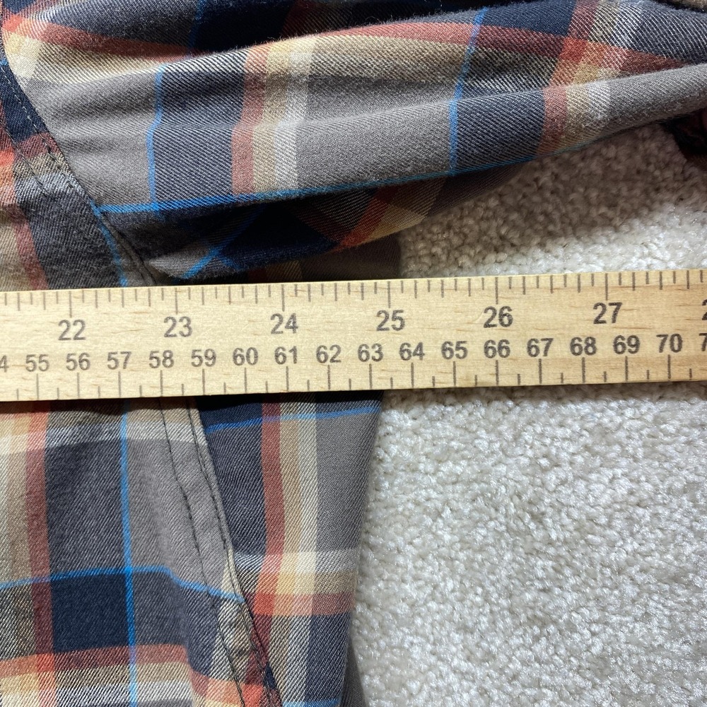 Alaskan Hardgear Shirt Mens XL Plaid‎ Wool Blend Button Down Outdoors - Picture 6 of 13